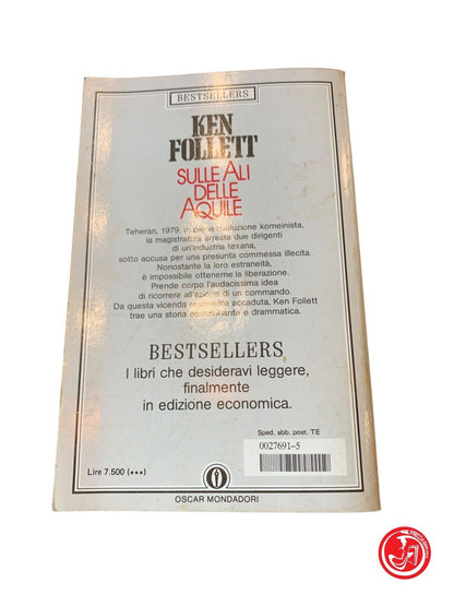 Sulle ali delle aquile - Ken Follett - Oscar Mondadori 1987