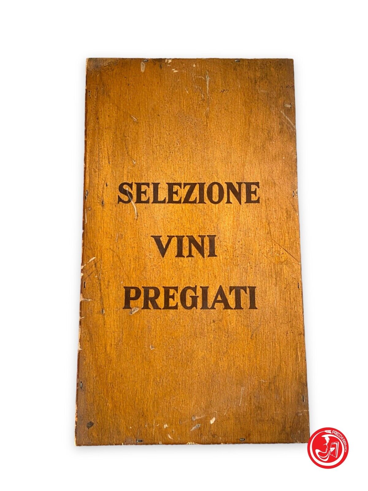 Scatola in legno "Selezione vini pregiati"