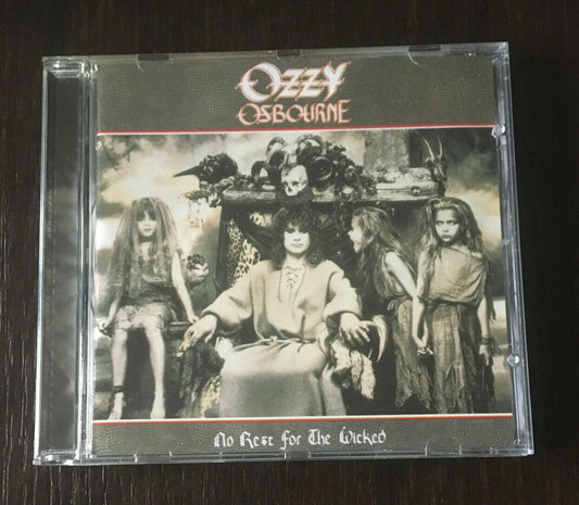 Ozzy Osbourne : No Rest For The Wicked (1988) CD remasterisé, 2 bonustracks, NEU 