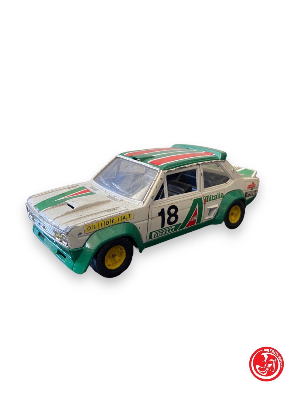 Macchina Burago FIAT 181 Abarth Rally