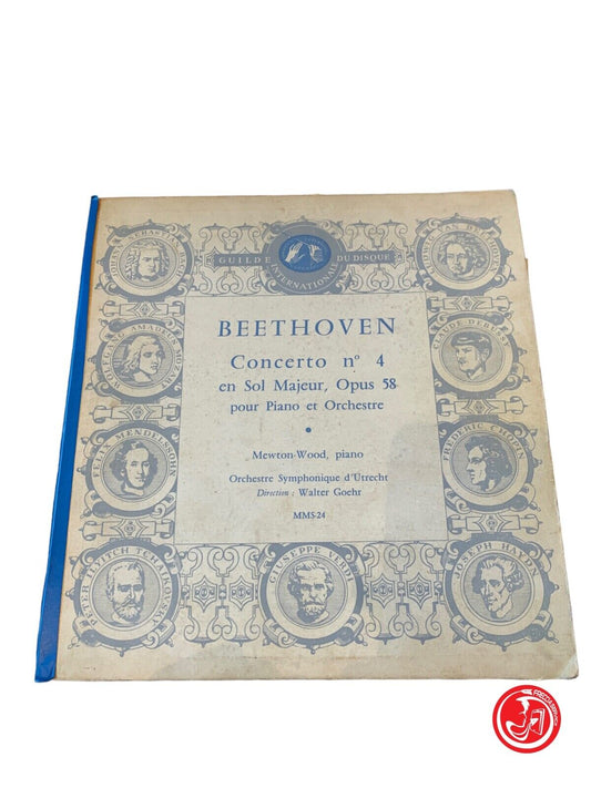 Beethoven, Orchestre Symphonique d'Utrecht*, Mewton-Wood, Walter Goehr - Concerto N4