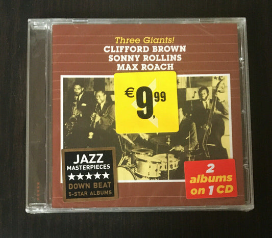 Clifford Brown and Sonny Rollins Three Giants! 2010 Ex+Condition (LS) 