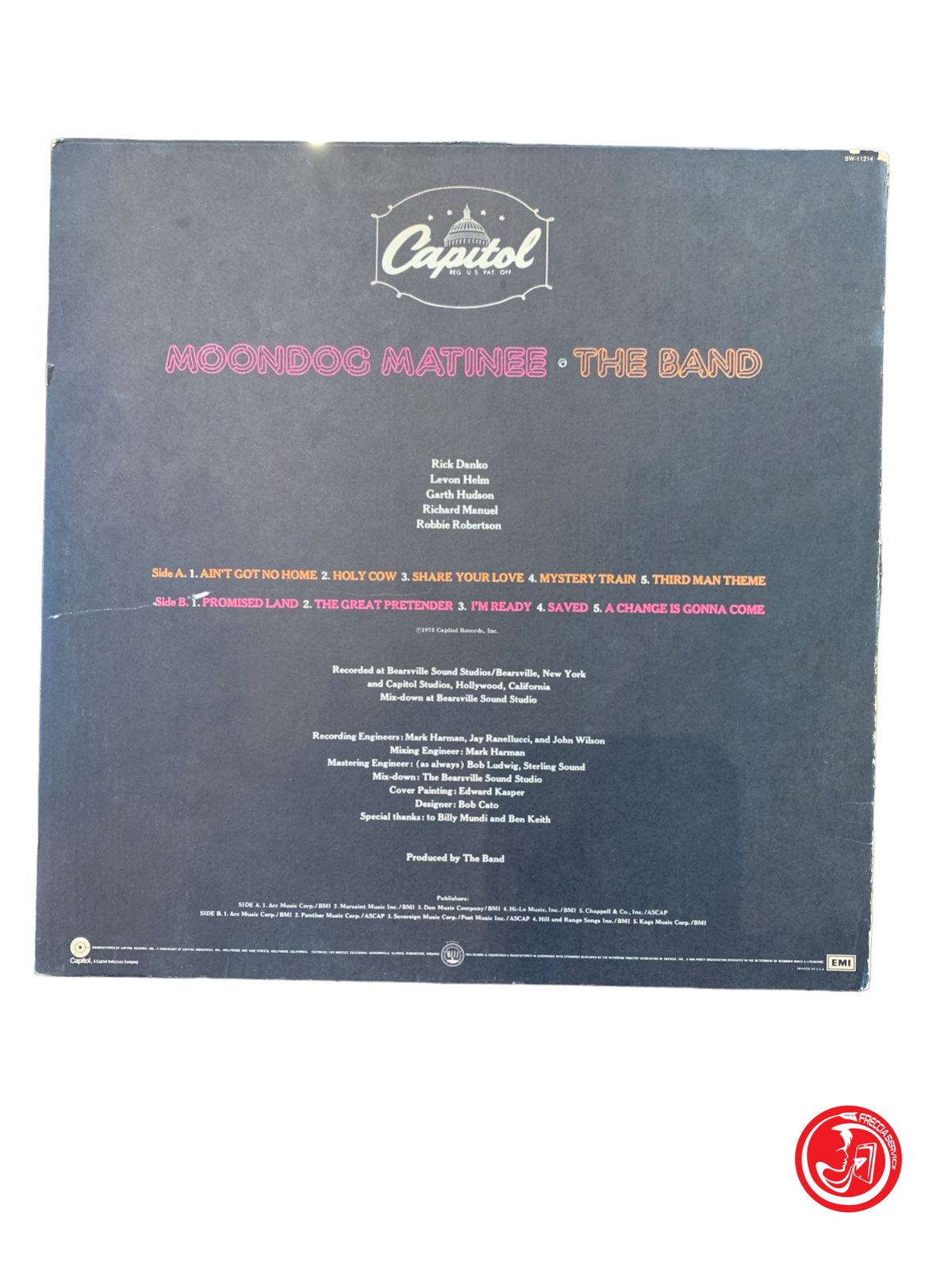 The Band - Matinée Moondog