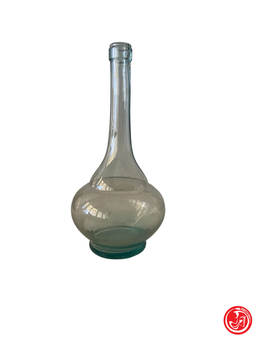 Glass cruet vase