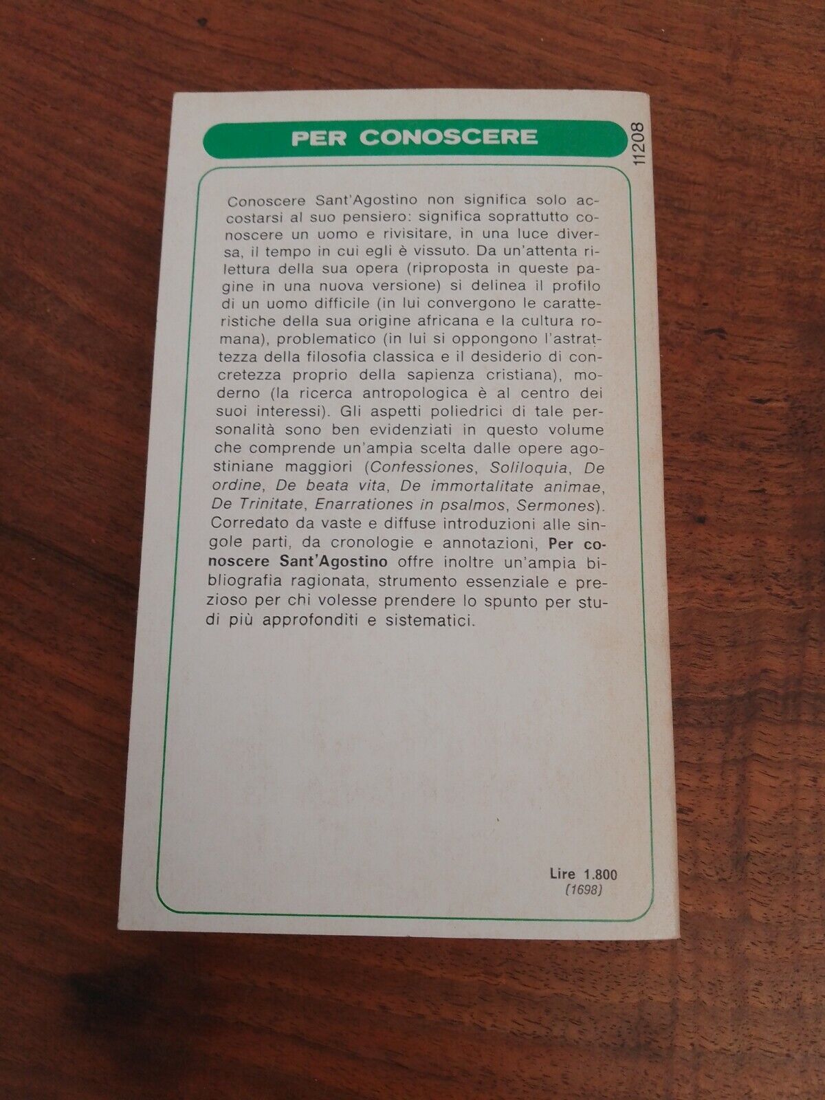 Sant'Agostino, FV Joannes, Mondadori, 1976