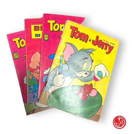 Tom et Jerry - 4 bandes dessinées 