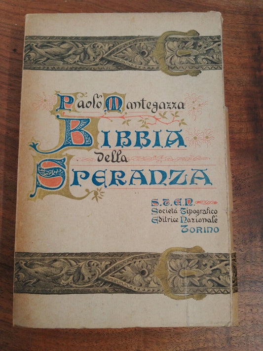 Bible of Hope - Paolo Mantegazza - Sten Turin - 1908