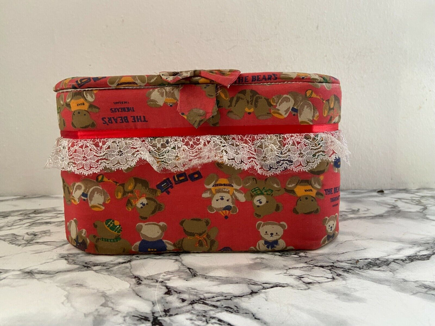 The Bears trunk in vintage fabric