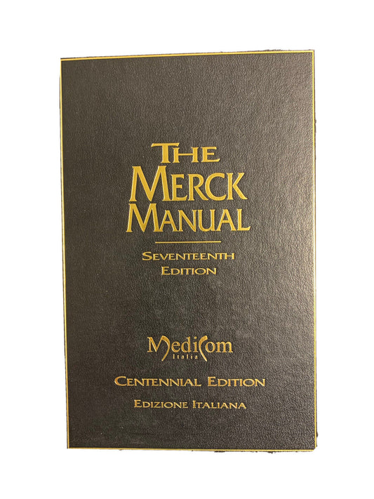 Le manuel Merk - Dix-septième édition - Medicom Italia