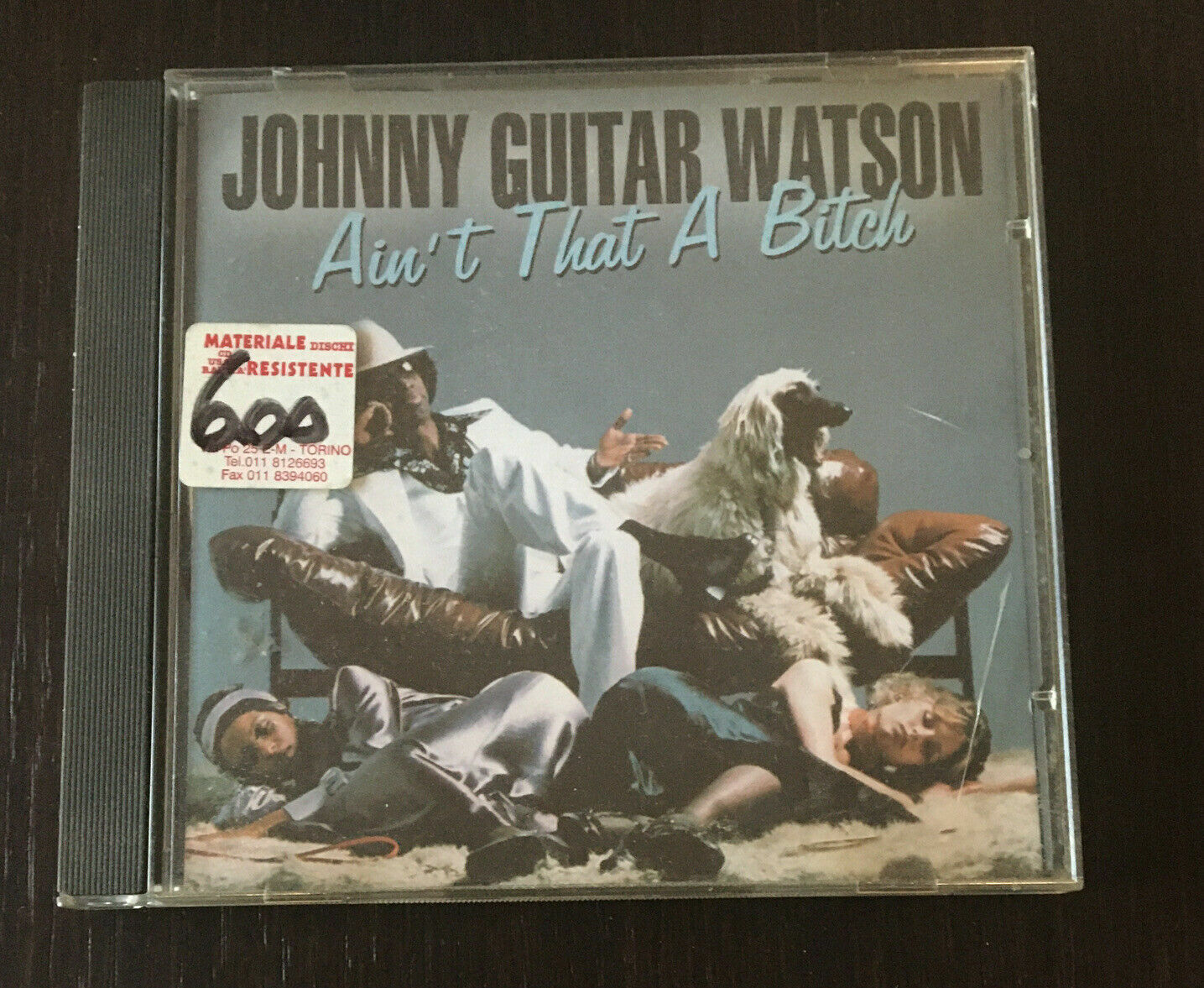 JOHNNY GUITAR WATSON AIN T THAT A BITCH CD ALBUM 1976 SPED GRATIS SU + ACQUISTI