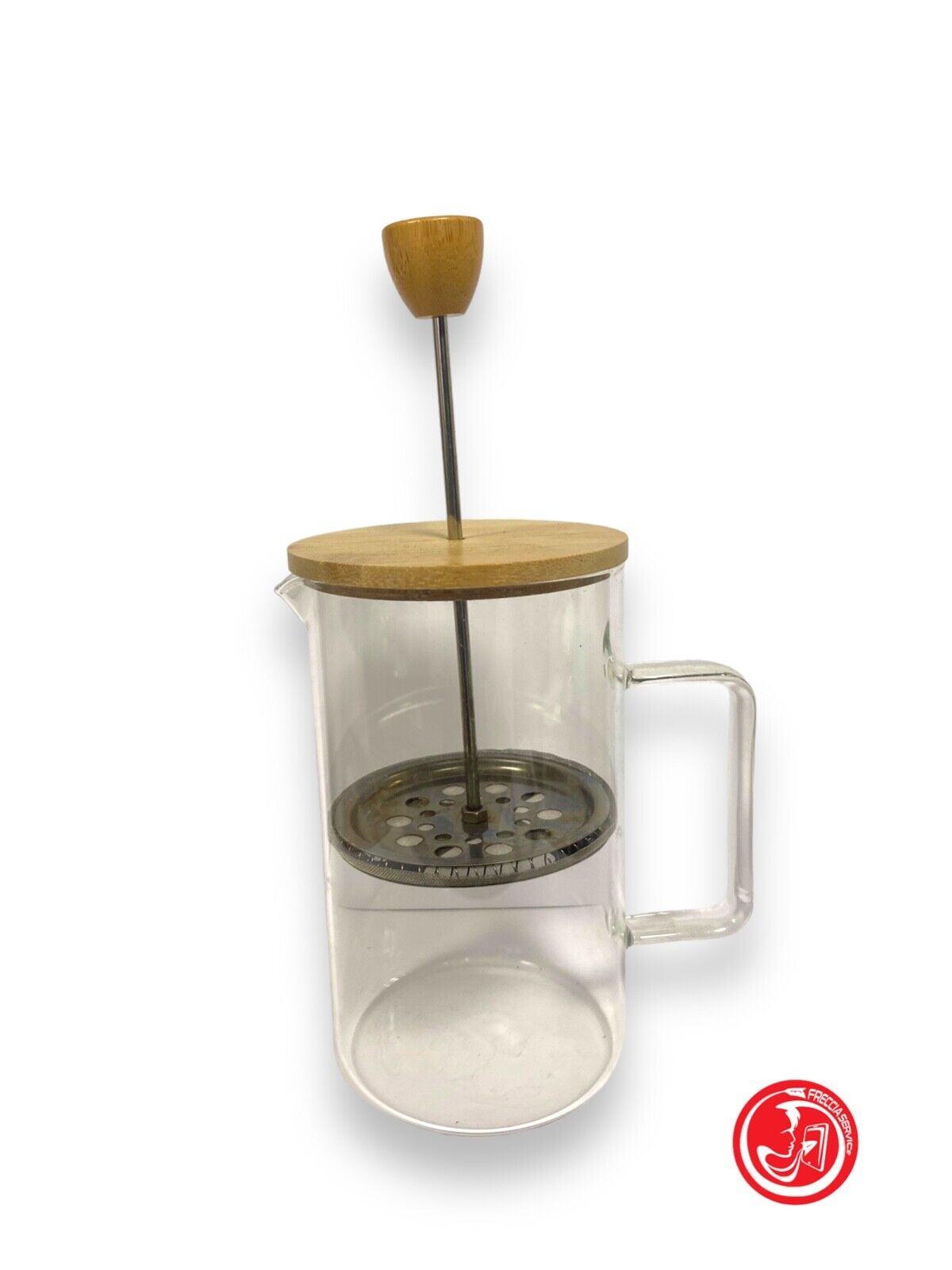 Glass teapot with infuser