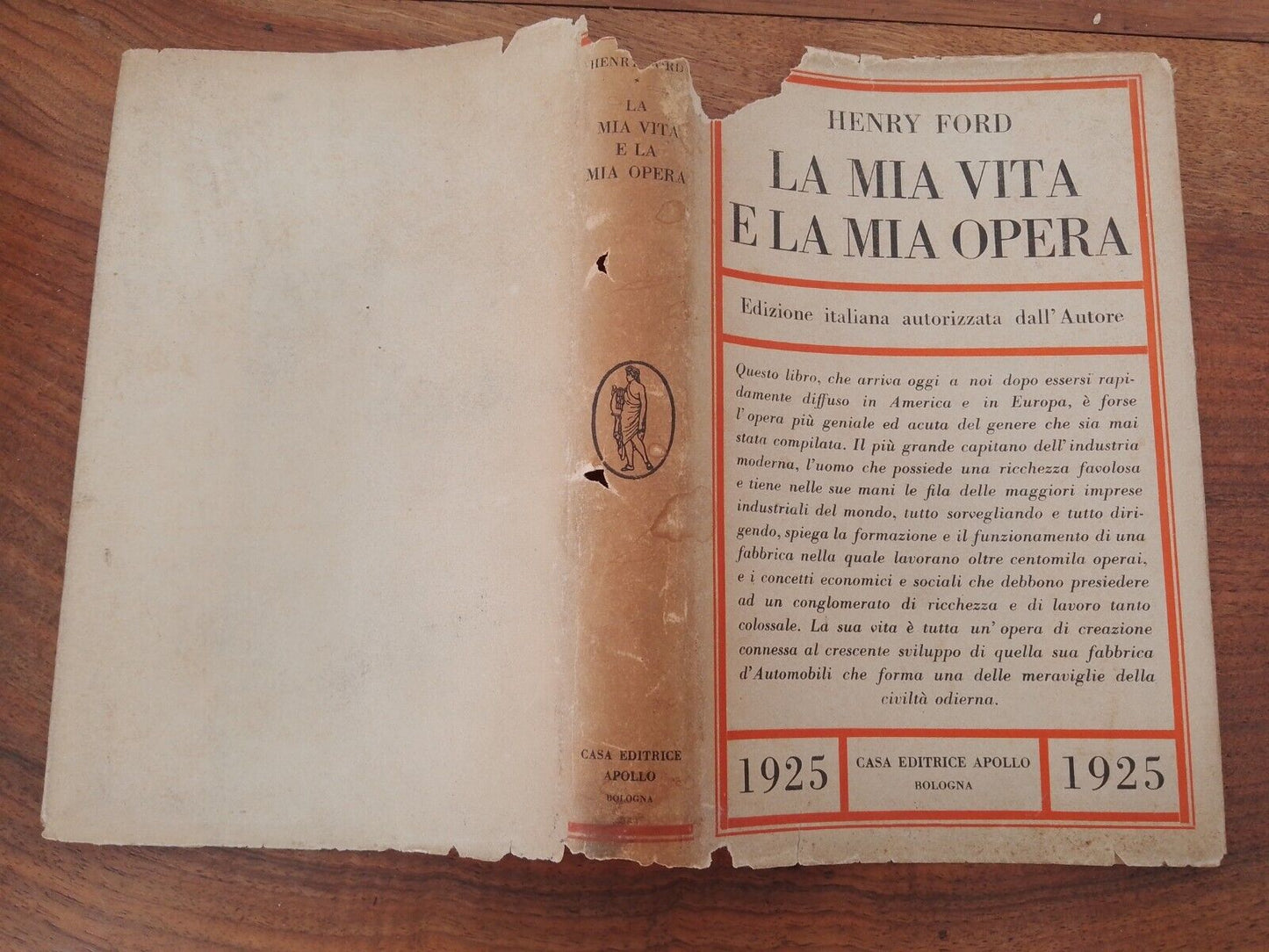 Ma vie, mon travail, H. Ford, Apollo Ed., 1925 Rare