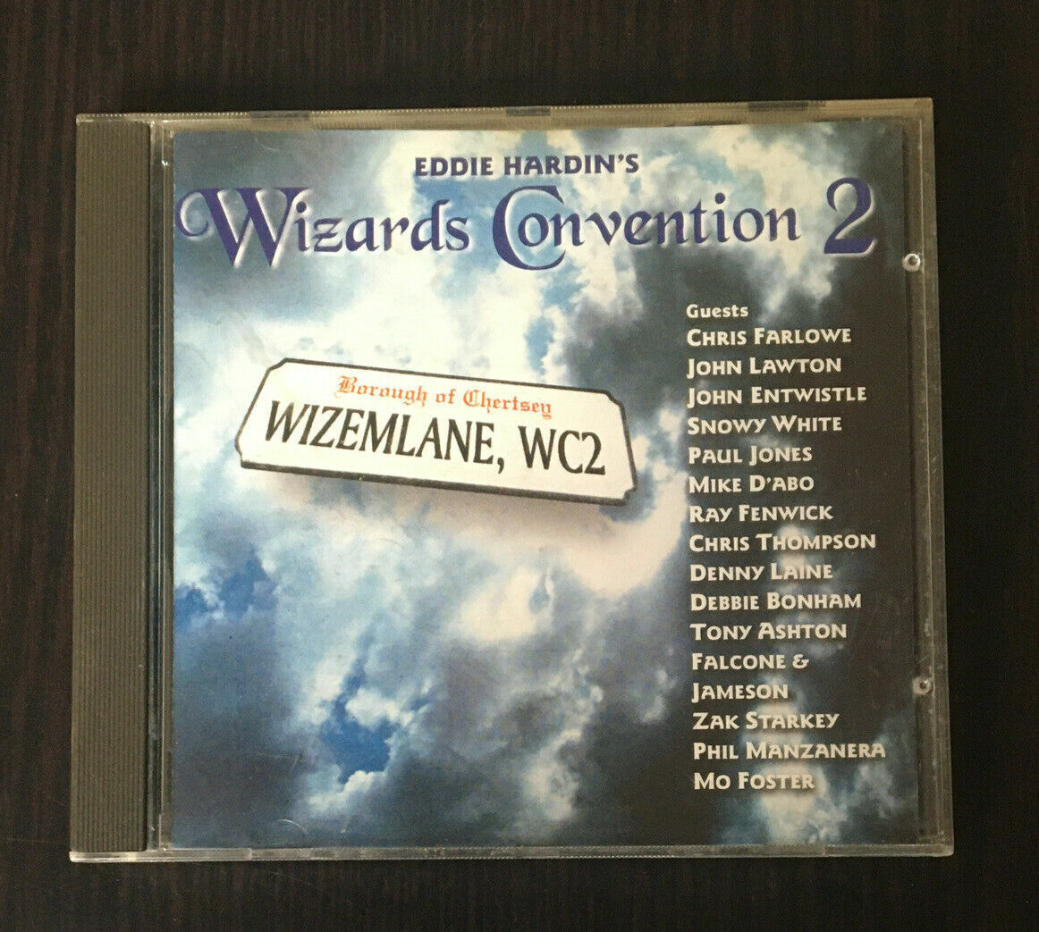 Eddie Hardin Wizard convention 2 (1995, avec Chris Farlowe ..) [CD] 