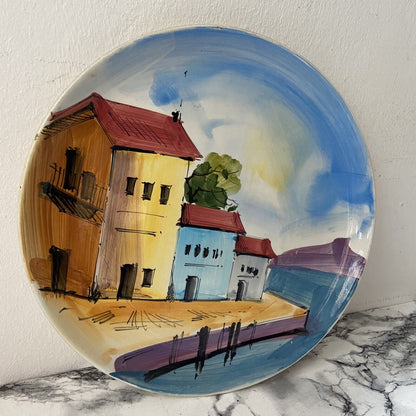 Ceramic plate Made in Italy