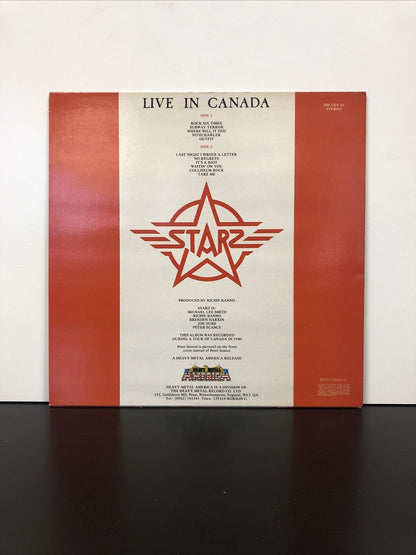 Starz en direct au Canada