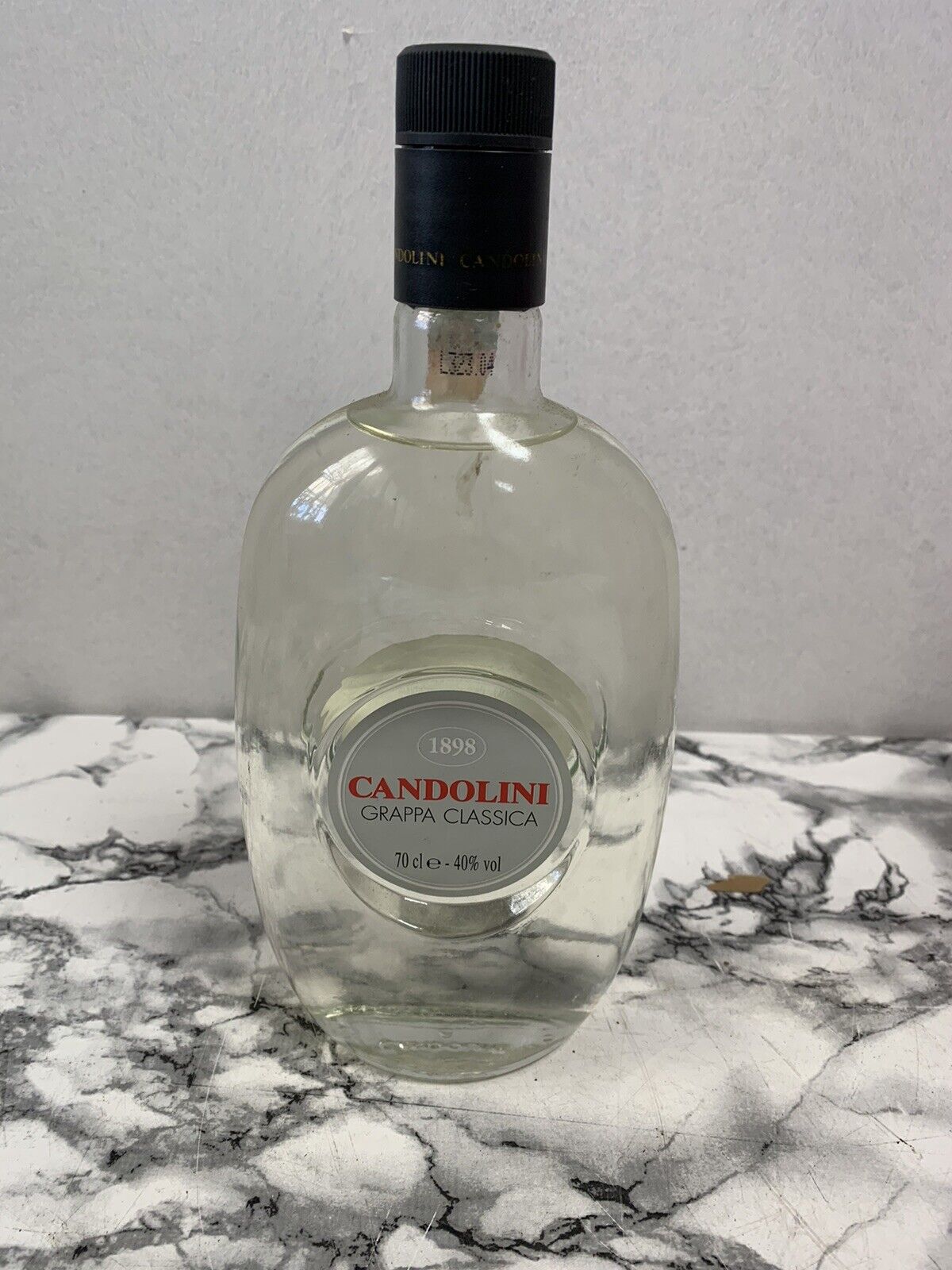 Bottle of Candolini Classic Grappa