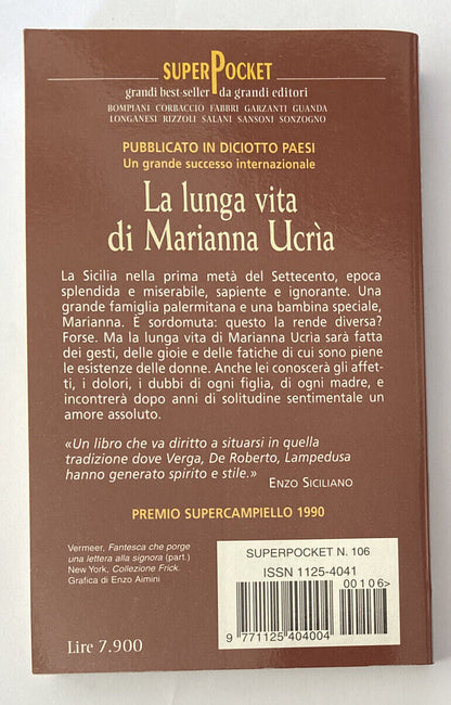 Dacia Maraini • La lunga vita di Marianna Ucrìa