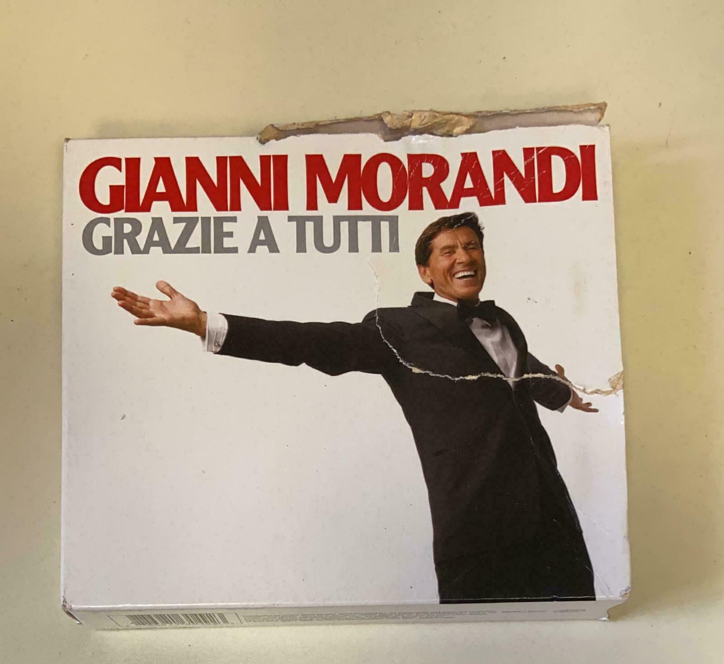 CD Gianni Morandi ‎– Grazie A Tutti