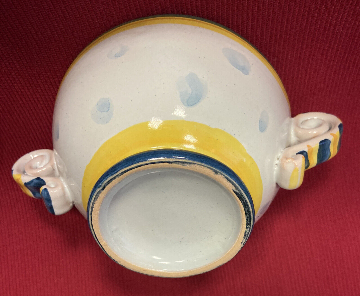 Caltagirone Ceramic Cup With Tray