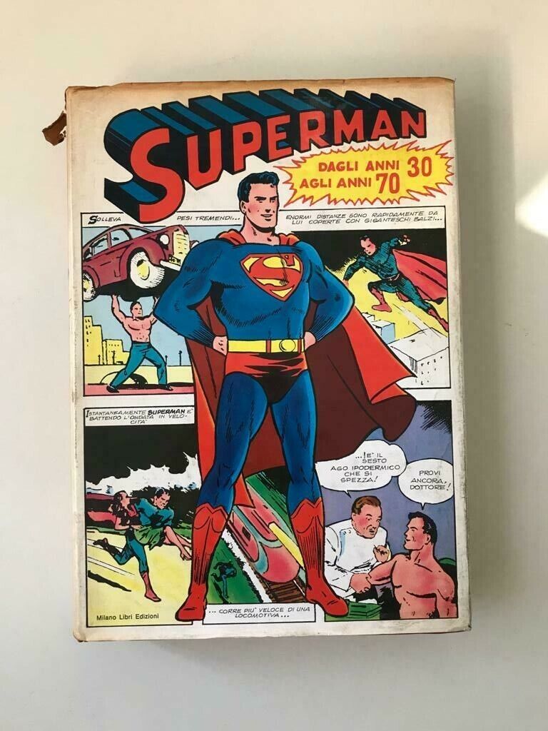 SUPERMAN FROM THE 30'S TO THE 70'S 1ST EDITION 1971