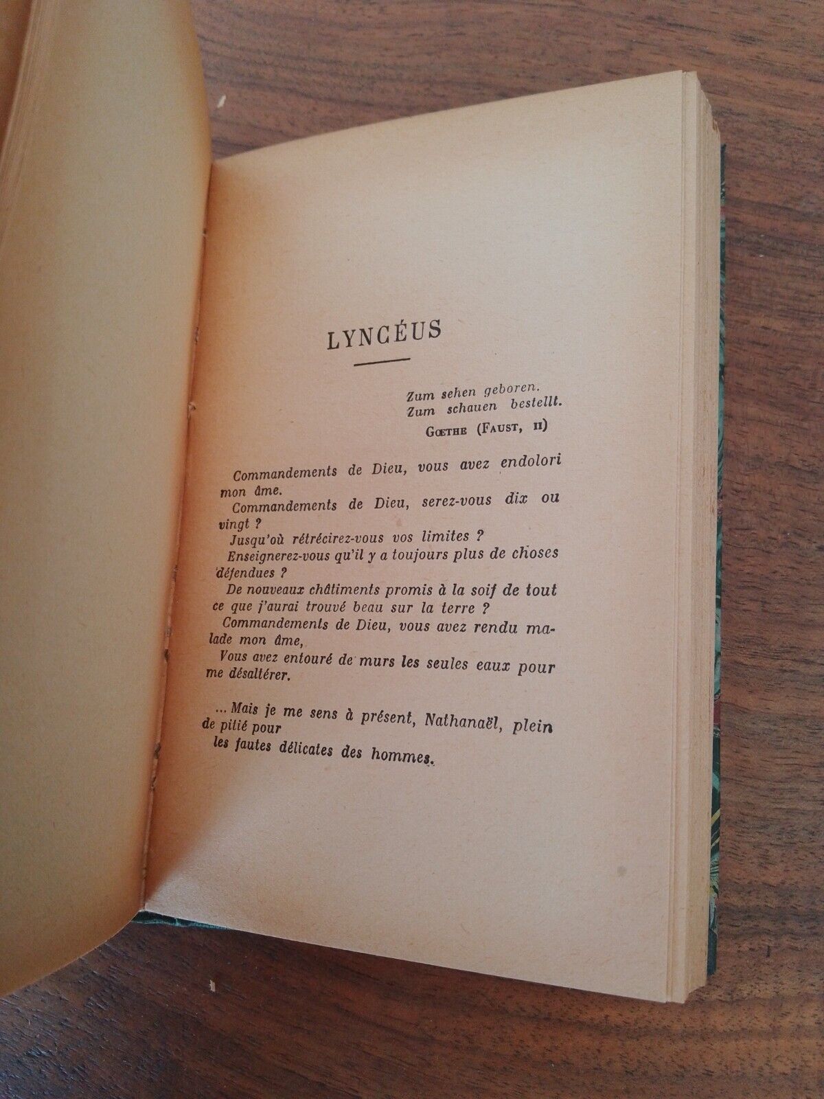 Les nourritures terres - A. Gide - Gallimard 1921 + articles