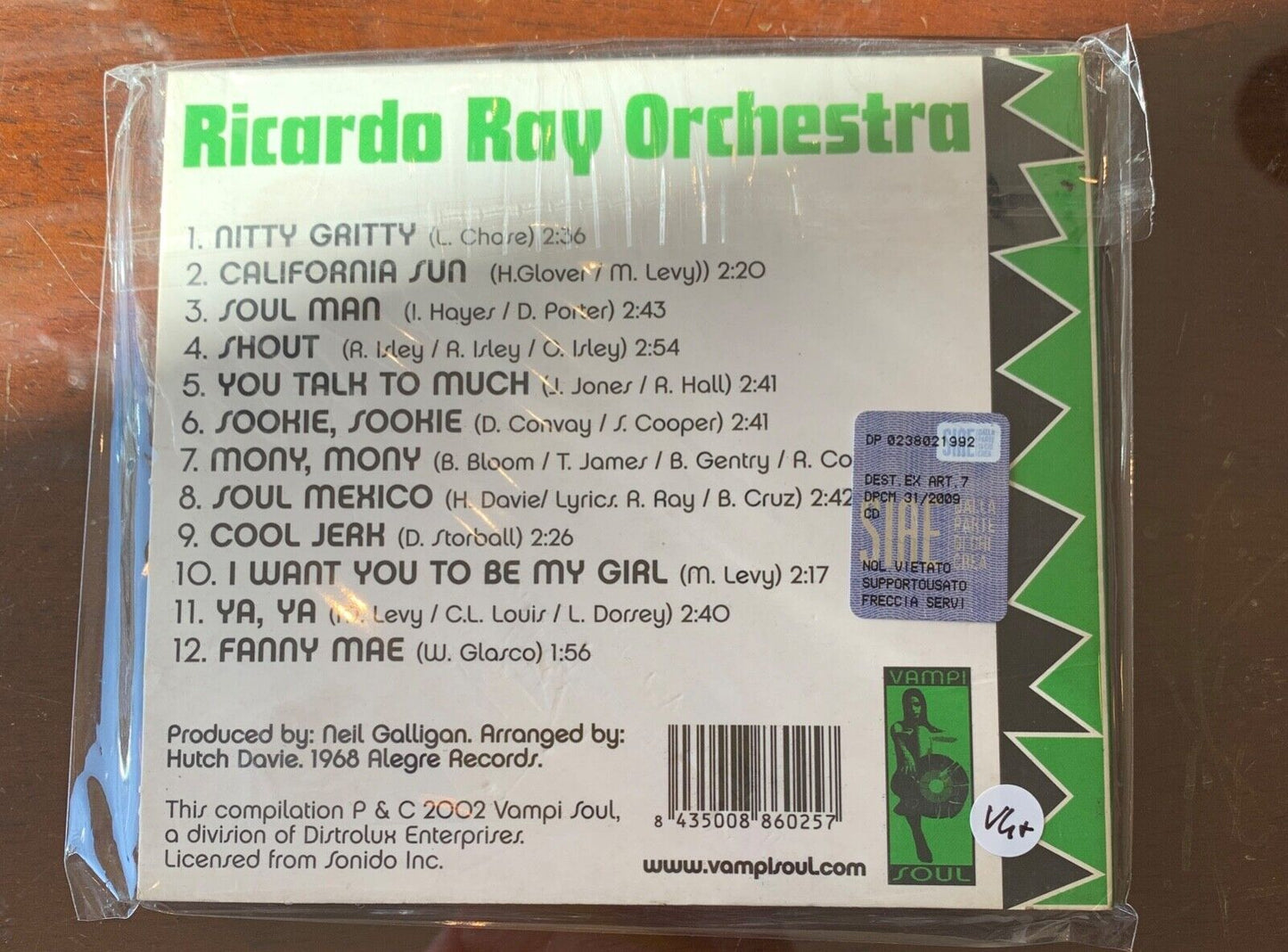 Ricardo Ray Orchestra - Let's Get Down To The Real Nitty Gritty