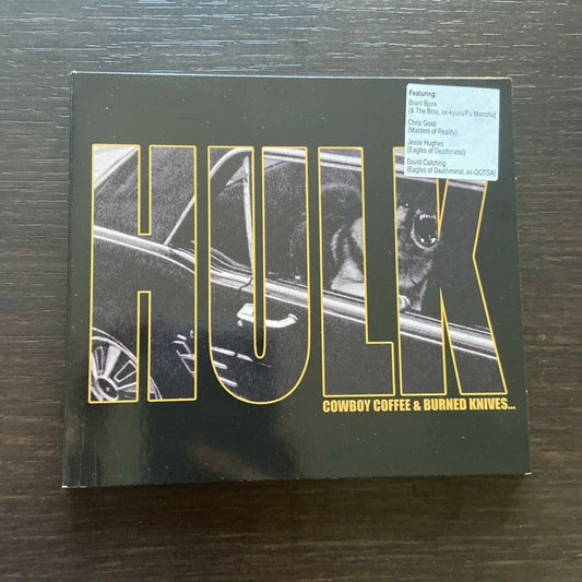 CD HULK - COWBOY COFFEE & BURNED - NUOVO - NEW