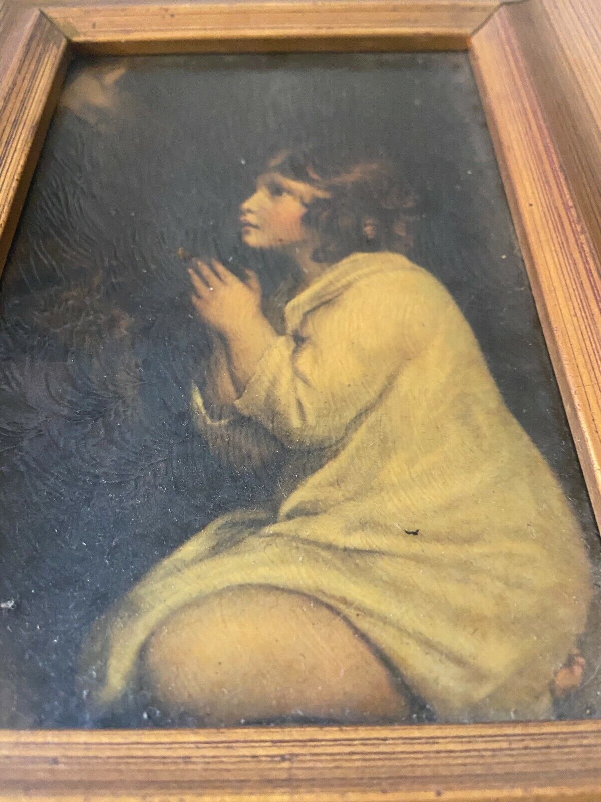 Pair of paintings Reynolds and Gainsborough T.