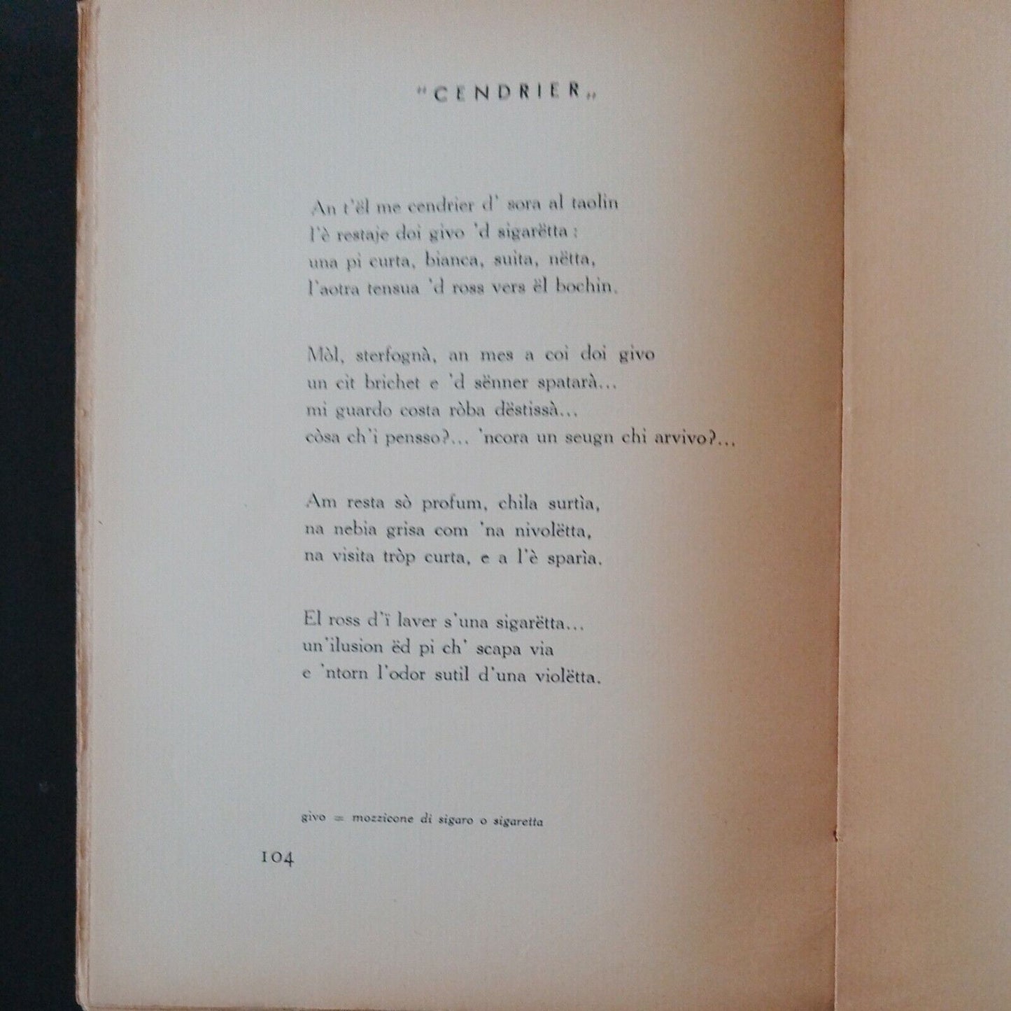 SCAPARON (Scampoli), POESIE TURINEISE, A.Talucchi, EDE, 1938