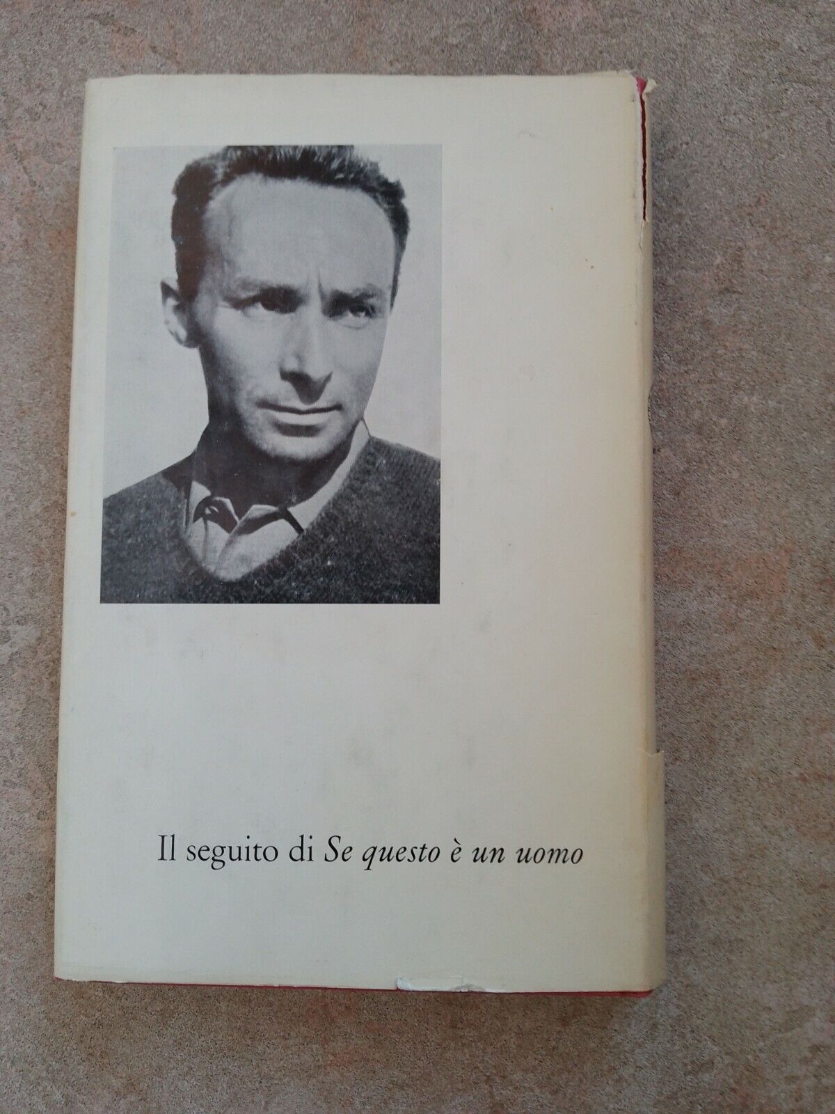 Primo Levi THE TREGUA, Einaudi editore, 1965 série "i coraux"