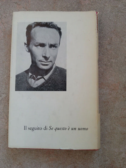 Primo Levi THE TREGUA, Einaudi editore, 1965 série "i coraux"