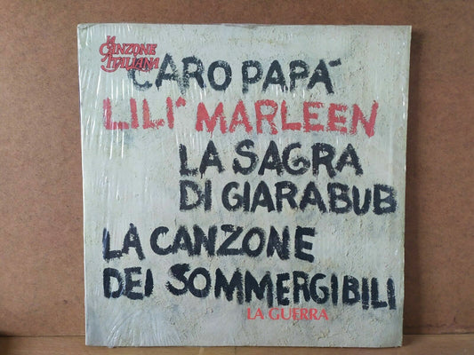 La chanson italienne - La guerre 