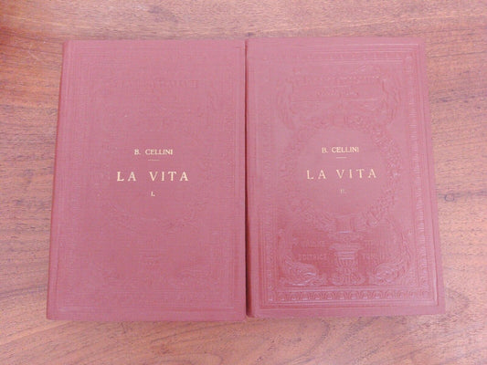 La Vita, B. Cellini, 2 volumi, UTET, 1926