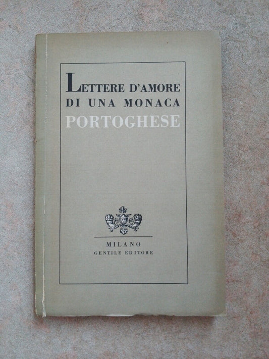 LETTRES D'AMOUR D'UNE NONNE PORTUGAISE, Cher éditeur 1944