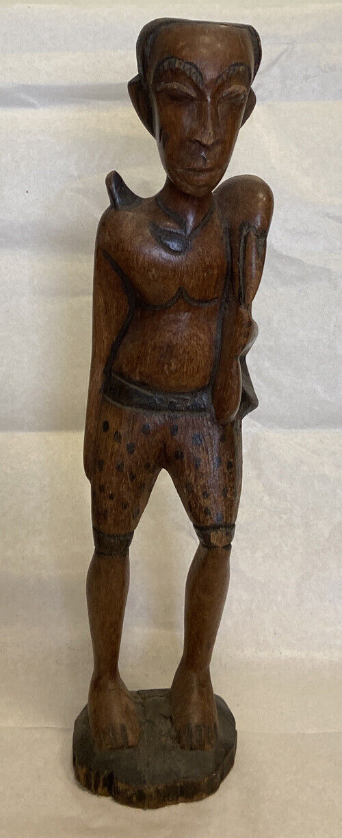 Wooden Black Statue