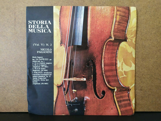 Storia Della Musica Vol. V N. 2 / Nicolò Paganini