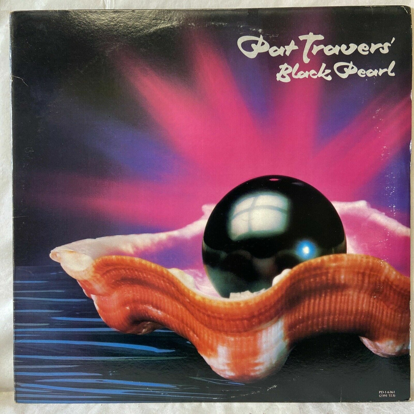 Le vinyle Black Pearl de Pat Travers 