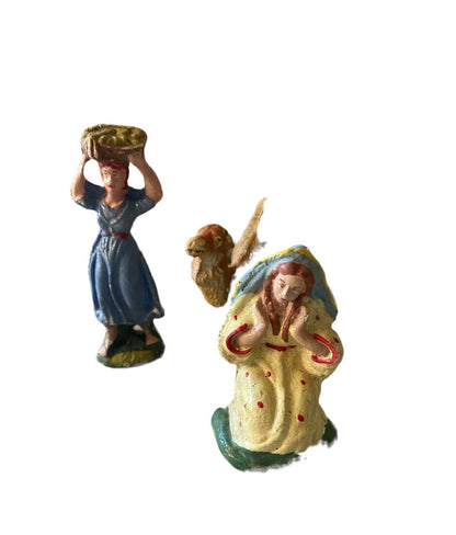 Figurines for the nativity scene