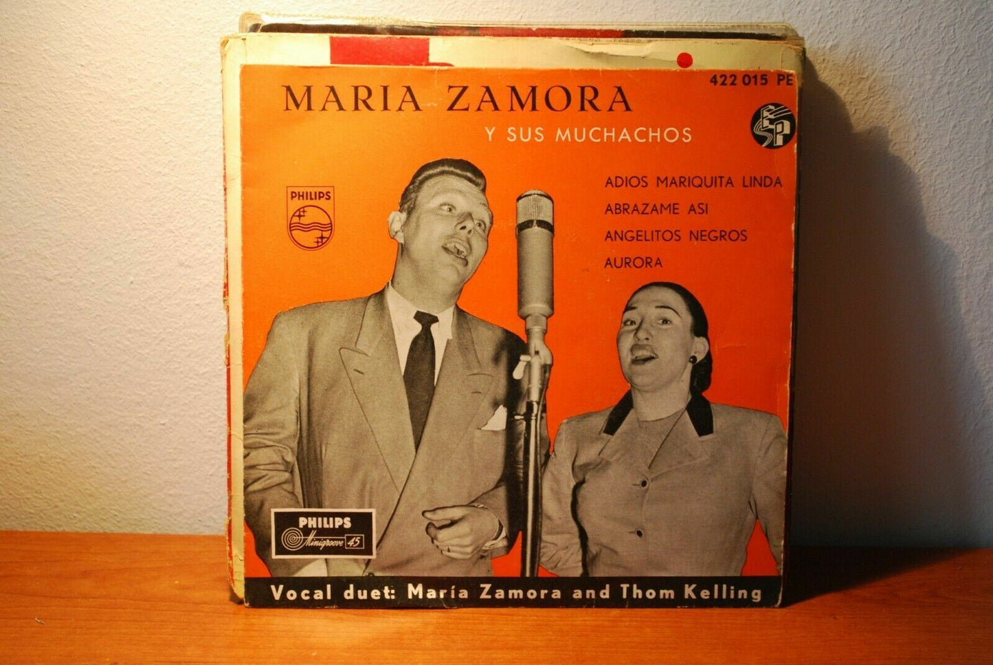 Maria Zamora - Thom Kelling ‎– Maria Zamora Y Sus Muchachos