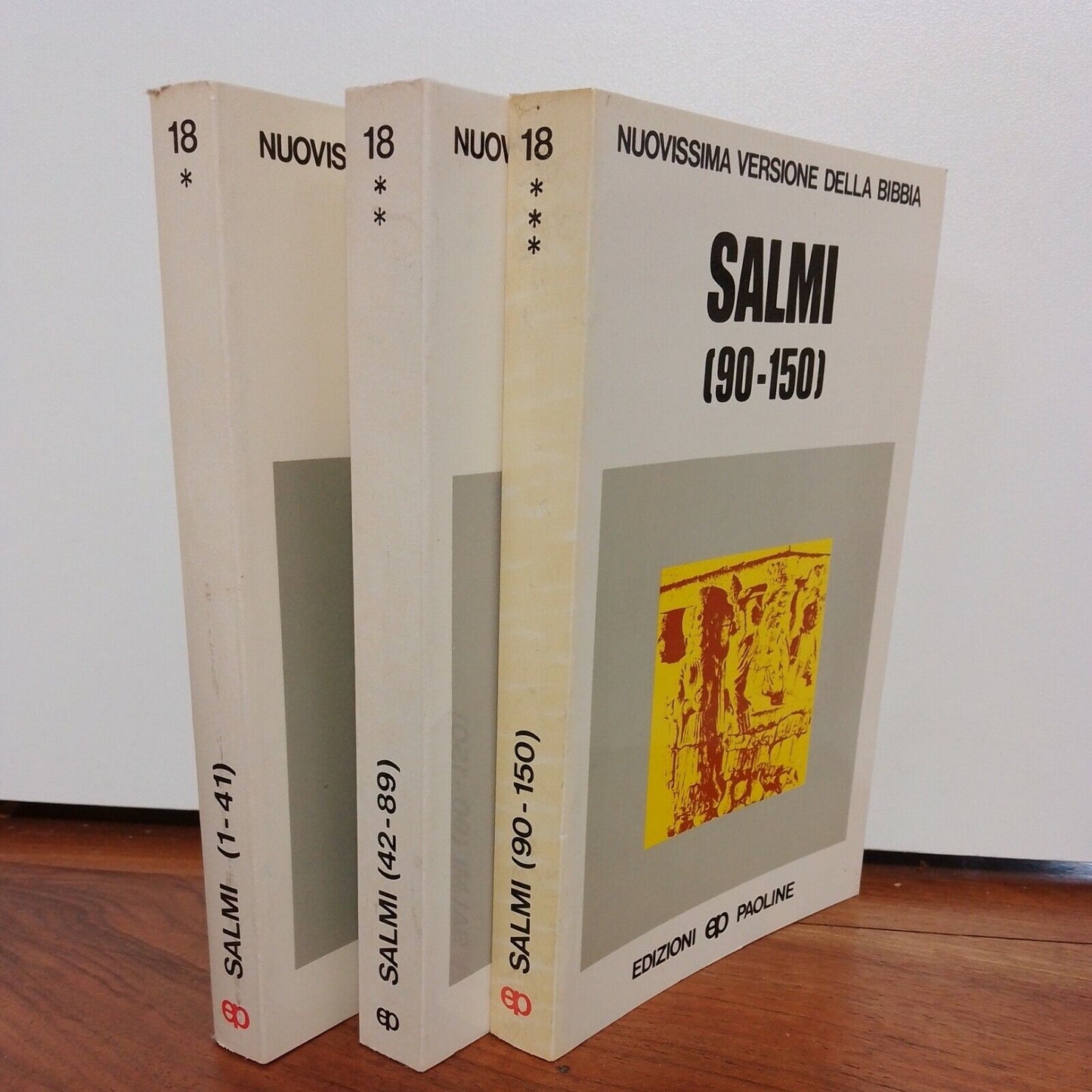 PSAUMES 1-150, 3 vol., II Ed. LANCELLOTTI, PAOLINE EDITIONS 1979