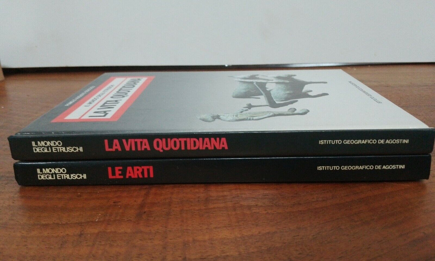 Le Arti - La Vita Quotidiana/Il Mondo Degli Etruschi, De Agostini, 1985