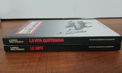 Le Arti - La Vita Quotidiana/Il Mondo Degli Etruschi, De Agostini, 1985