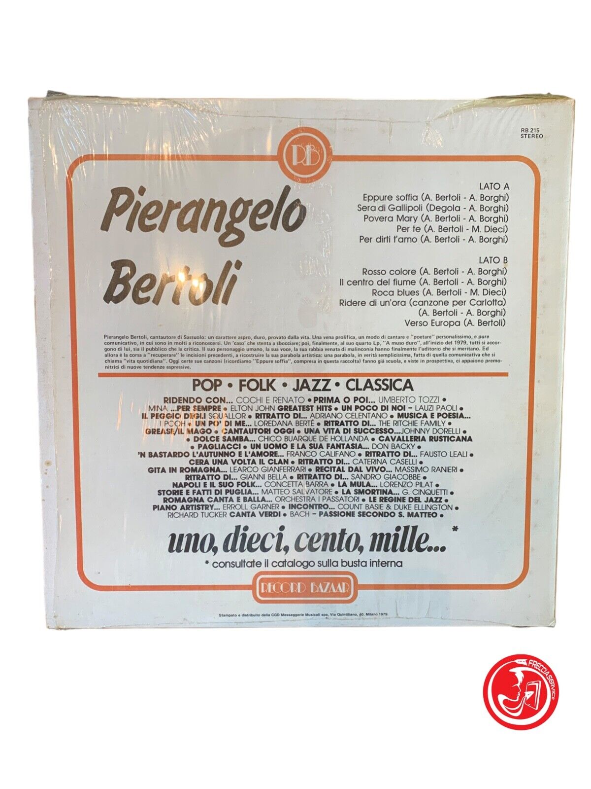 Pierangelo Bertoli - Pierangelo Bertoli