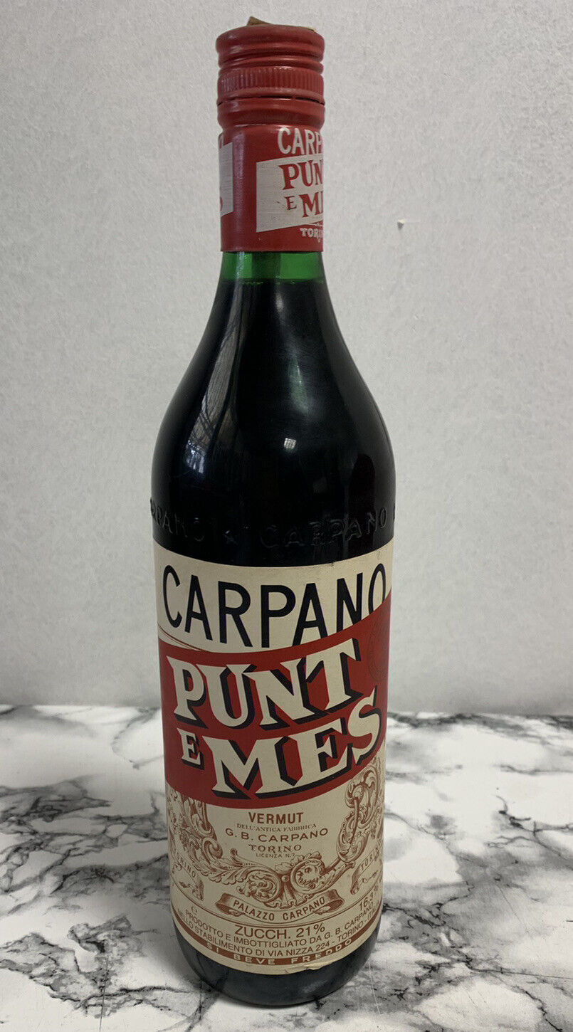 bottiglie da collezione - Carpano Punt e Mes - Vermut