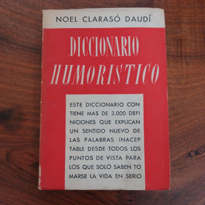 Siccomario Umoristico, Noel Claraso Daudí, 1950, La osa menor ed.