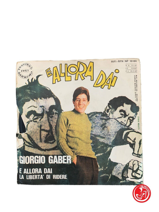 Giorgio Gaber - Alors allez