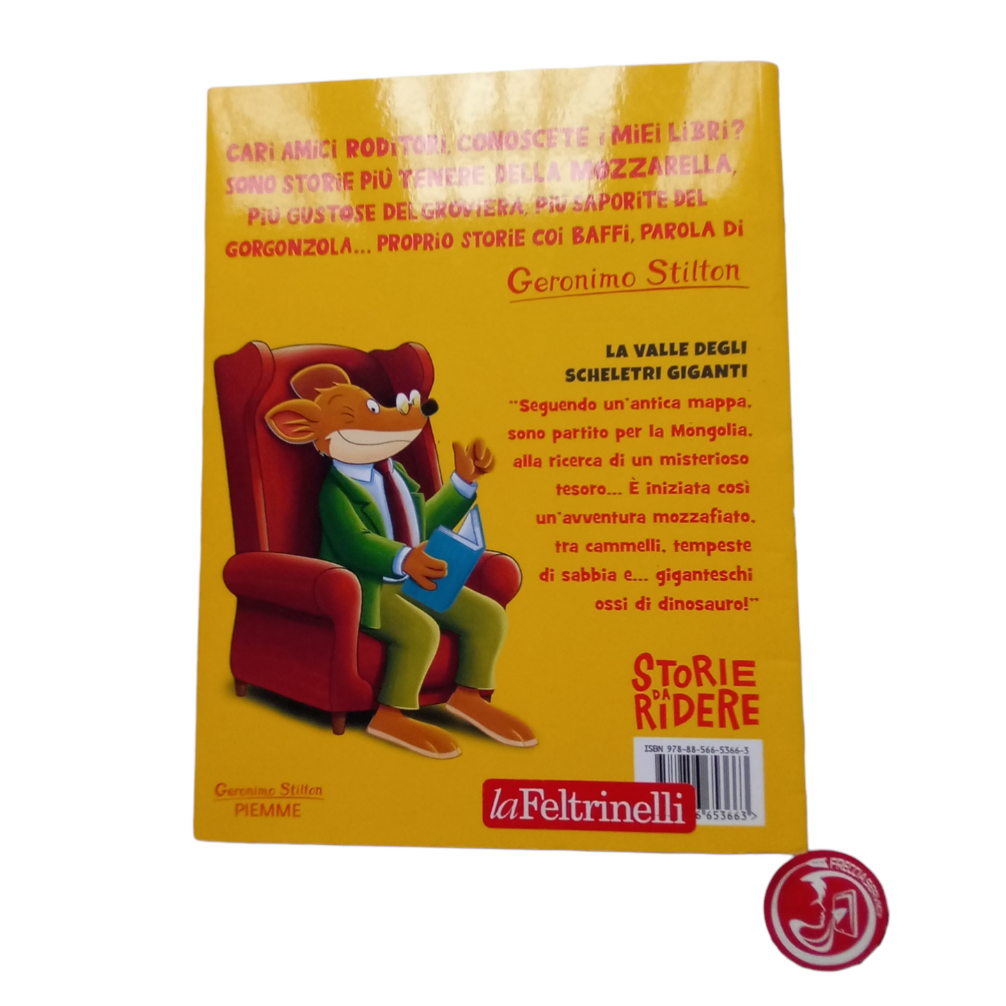 Geronimo Stilton LA VALLE DEGLI SCHELETRI GIGANTI