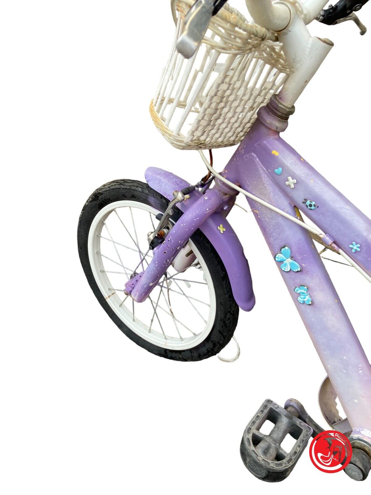 Bicicletta per bimba con cestino