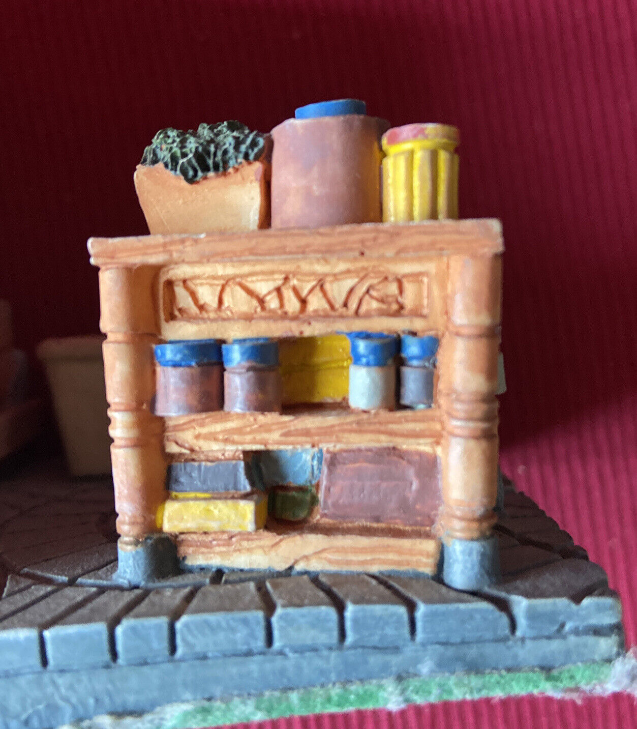 Ceramica - Bagno In Miniatura - I Giochi D’Una Volta Collezionismo