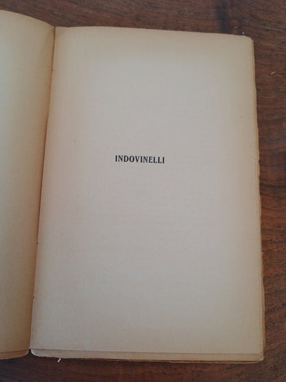 Scioglilingua, Indovinelli - Passerotti, ...- G. Giannini, II ed. 1924 RARO